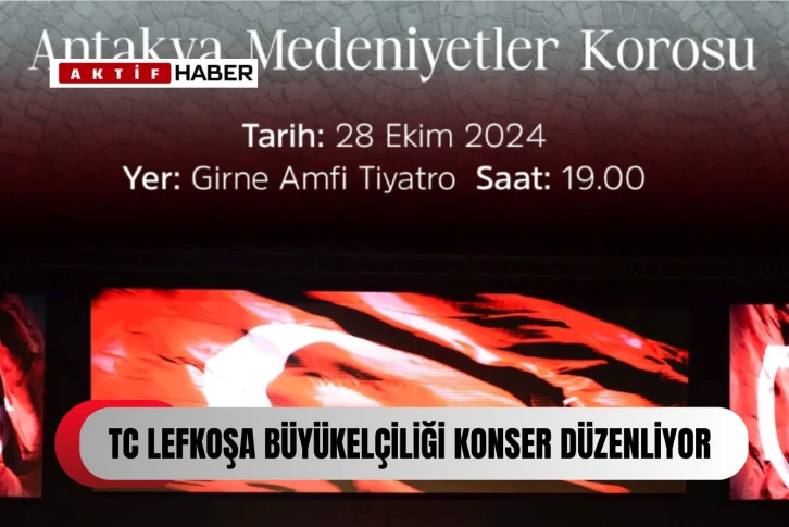  TC Lefkoşa Büyükelçiliği 29 Ekim Cumhuriyet Bayramı konseri düzenliyor...