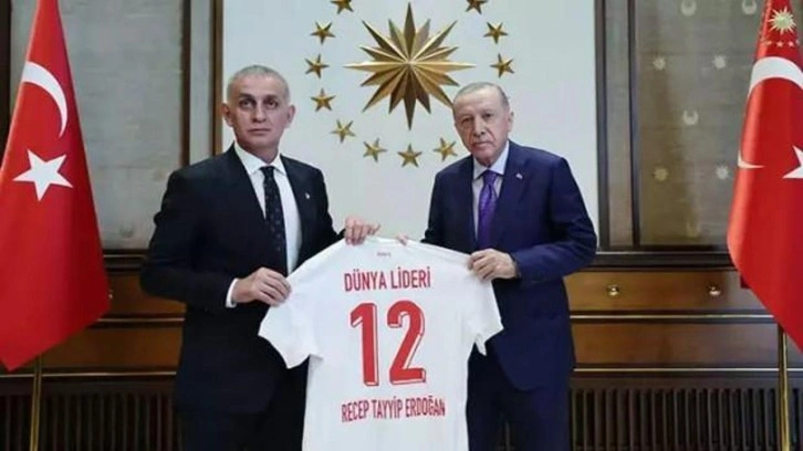 TFF Başkanı Hacıosmanoğlu'ndan Başkan Erdoğan sözleri: 