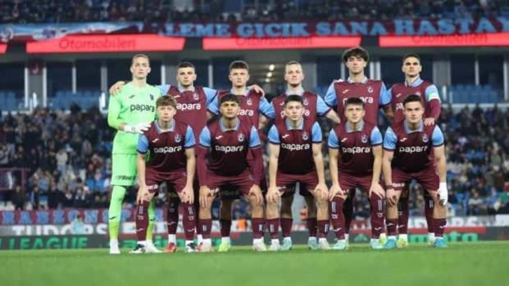 Trabzonspor UEFA Gençlik Ligi'nde dünya devini eledi!