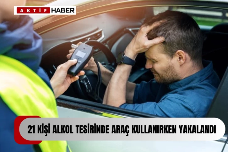 Trafik denetimlerinde 398 sürücü rapor edildi...