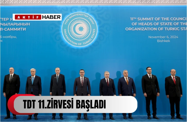  Türk Devletleri Teşkilatı Devlet Başkanları Konseyi 11. Zirvesi başladı...