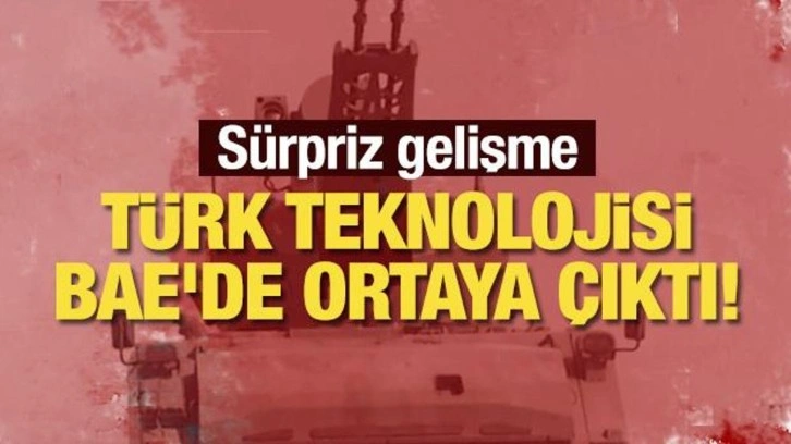 Türk teknolojisi, BAE'de ortaya çıktı!