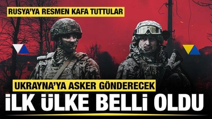 Ukrayna'ya asker gönderecek ilk ülke belli oldu: Rusya'ya resmen gözdağı verdiler!