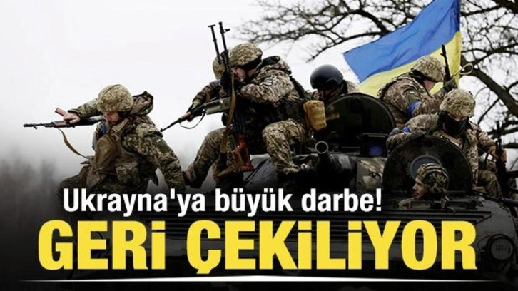 Ukrayna'ya büyük darbe! Geri çekiliyor