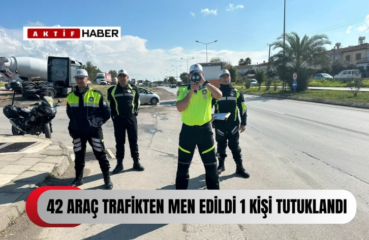 Ülke genelindeki denetimlerde 340 sürücü rapor edildi...