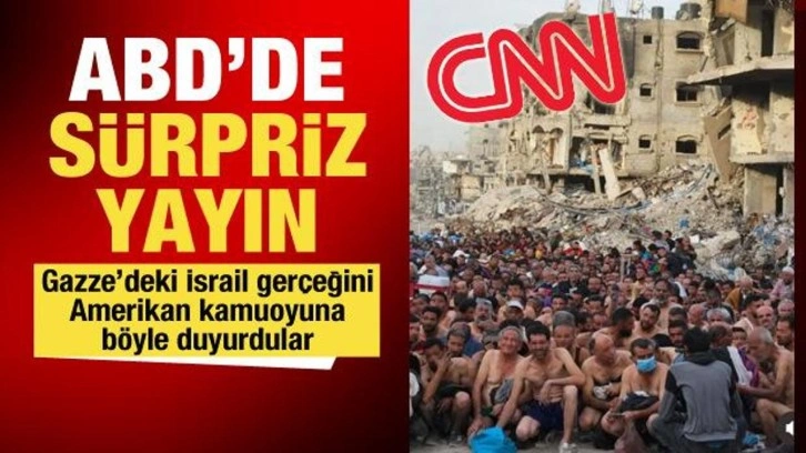 Zulme CNN bile dayanamadı! İsrail Filistinlileri çırılçıplak halde bekletti