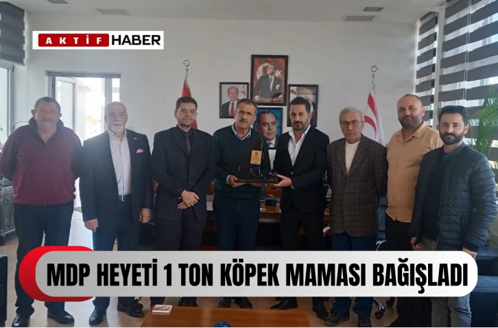  MDP heyeti Gazimağusa Kaymakamı ve Gazimağusa Belediye Başkanını ziyaret etti