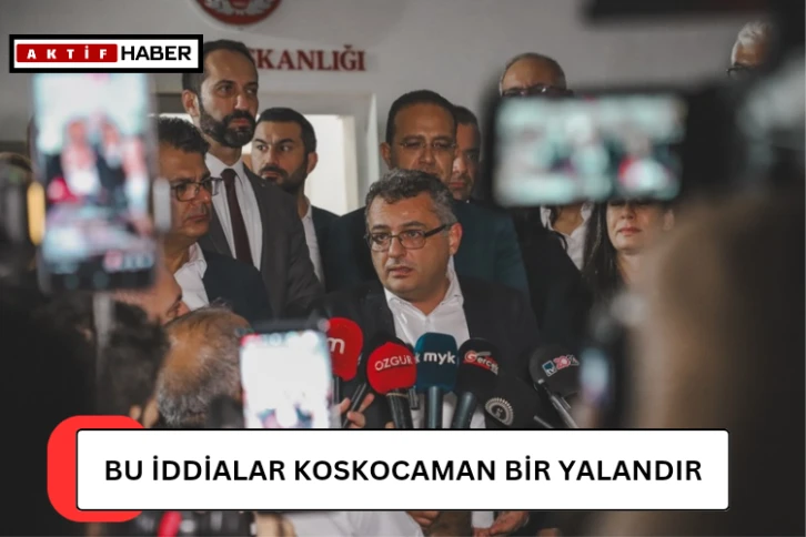 Tufan Erhürman’dan Sert Yanıt: “Bu İddialar Koskocaman Bir Yalandır&quot;