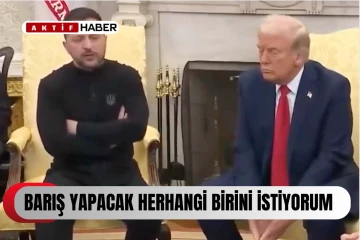 ABD Başkanı Trump'tan 'Zelenskiy'in gitmesini istiyor musunuz?' sorusuna yanıt...