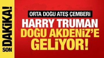 ABD uçak gemisini yolluyor! Pentagon: USS Harry Truman Doğu Akdeniz'e konuşlanacak