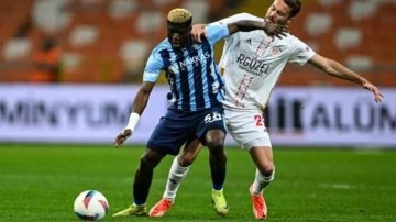 Adana Demirspor ile Antalyaspor puanları paylaştı!