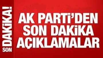 AK Parti Sözcüsü Çelik'ten önemli açıklamalar