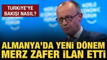 Almanya'da seçim sonuçları belli oldu: Merz zafer ilan etti