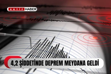  Baf açıklarında 4,2 büyüklüğünde deprem meydana geldi...