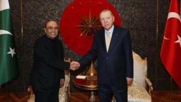 Başkan Erdoğan, Pakistan Cumhurbaşkanı Zerdari ile görüştü