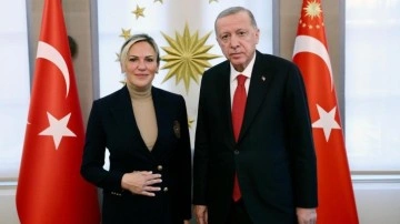 Başkan Erdoğan, Şafak Müderrisgil'i kabul etti