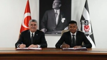 Beşiktaş'ın yeni transferi imzayı attı