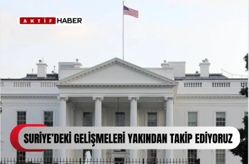 Beyaz Saray'dan Suriye açıklaması: Biden yakın irtibatta!