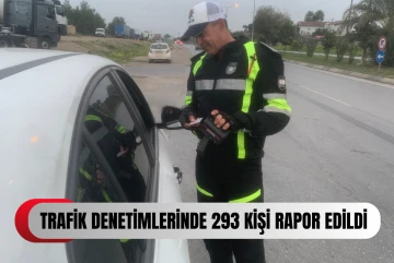 Bir günde 296 sürücü rapor edildi...