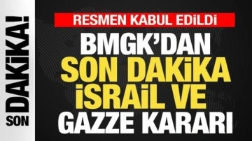 BM Genel Kurulu'ndan son dakika İsrail kararı! Resmen kabul edildi