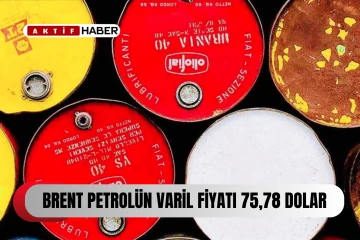 Brent petrolün varili, uluslararası piyasalarda 75,78 ​​​dolardan işlem görüyor.