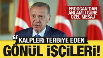 Cumhurbaşkanı Erdoğan, Öğretmenler Günü'nü kutladı