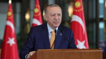 Cumhurbaşkanı Erdoğan, Türkmenistan Milli Lideri Berdimuhammedov ile görüştü