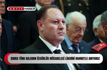  Cumhuriyet Meclisi Başkanı Öztürkler, Dr. Fazıl Küçük′ün 41'inci ölüm yıl dönümü nedeniyle mesaj yayımladı...