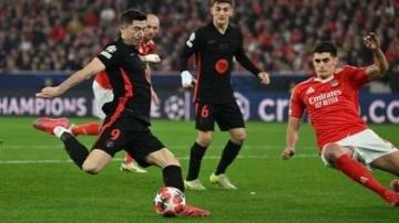 Devler Ligi'nde 9 gollü çılgın maç! Kerem ve Orkun'lu Benfica, Barça'ya diş geçiremed