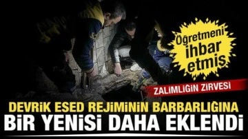 Devrik rejimin istihbarat belgeleri ifşa oldu! Küçük çocuğu öğretmeni şikayet etmiş