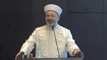 Diyanet İşleri Başkanı Erbaş: Bir insana nasip olabilecek en büyük unvan