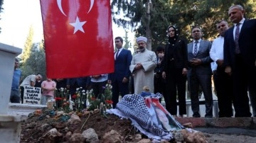 Diyanet İşleri Başkanı Erbaş'tan şehit Eygi için taziye ziyareti: Dünya kör ve sağır!