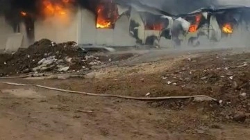 Elazığ’da işçilerinin kaldığı konteynerlerde korkutan yangın: 3 yaralı