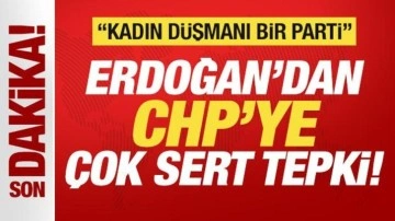 Erdoğan'dan skandal görüntülere ABD benzetmesi! CHP'ye sert tepki: Kadın düşmanı parti