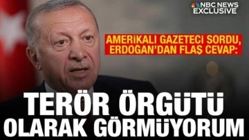 Erdoğan, NBC News'e konuştu: Hamas terör örgütü değil