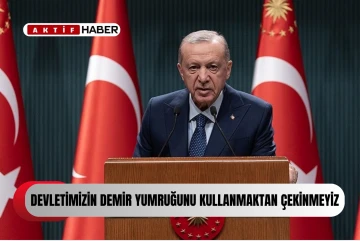  Erdoğan: “Suriye'nin parçalanmasına rıza göstermeyiz, risk görürsek gerekli adımları atarız”