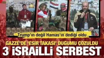 Esir takasının 6. turu: Direniş grupları bir arada, 3 İsrailli serbest