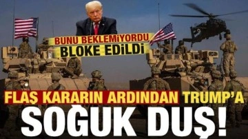 Flaş kararın ardından Trump'a soğuk duş! Bunu beklemiyordu...