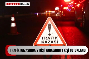  Girne-Lefkoşa ana yolunda trafik kazası: 2 kişi yaralandı, 1 kişi tutuklandı