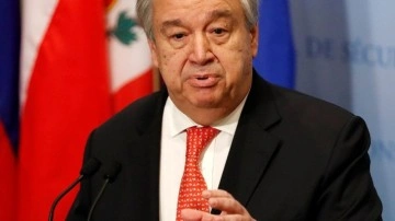 Guterres: Filistin halkına desteğimiz sürecek