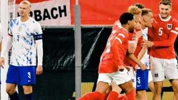 Haaland'da büyük şok! Norveç'e gol olup yağdılar