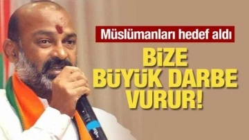 Hindu bakan Müslümanları hedef aldı: Bize büyük darbe vurur!