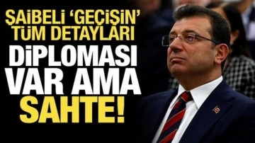 İmamoğlu'nun diplomasındaki usulsüz "yatay geçiş" bilmecesi!