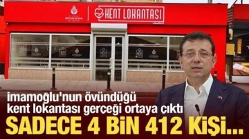 İmamoğlu'nun övündüğü kent lokantası gerçeği ortaya çıktı!