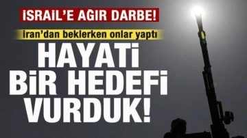 İran'dan beklerken onlar yaptı! İsrail'e ağır daha! Resmen duyurdu: Hayati hedefi vurduk