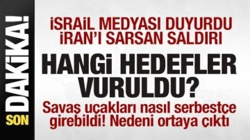 İsrail'den İran'a saldırı! Hangi hedefler vuruldu Savaş jetleri nasıl serbestçe girebildi?