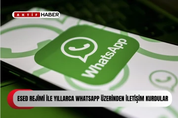 İsrail'in yıllardır WhatsApp üzerinden Suriye'deki devrik Esed rejimiyle gizli iletişim kurduğu ortaya çıktı.