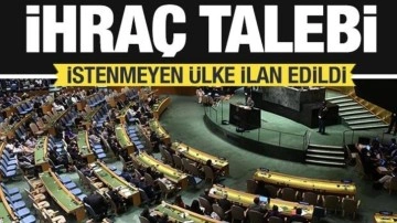 İsrail istenmeyen ülke haline geldi! İhraç talebi