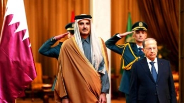 Katar'dan son dakika Lübnan kararı! Katar Emiri Al Sani resmen emir verdi