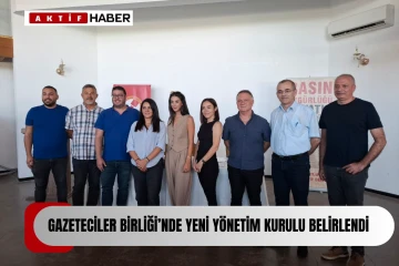  Kıbrıs Türk Gazeteciler Birliği'nde yeni yönetim belirlendi